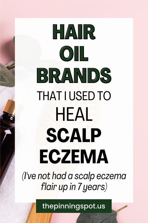 Are you struggling with scalp eczema? Then, this post is for you! Learn how these hair oils revolutionised  my hair care and healed my scalp. Discover the top hair oils that have kept my scalp eczema-free for 7 years and counting. So if you've been looking for a solution to dry and itchy scalp, then embrace this holistic approach to hair care with these top-notch hair oils for a nourished scalp. Skin Issues On Scalp, How To Moisturize Scalp, Dry Itchy Scalp Remedy, Baby Dry Scalp, Itchy Dry Scalp Remedy, Itchy Scalp Remedy, Sores On Scalp, Itchy Flaky Scalp, Shampoo For Itchy Scalp