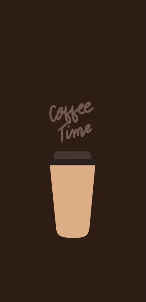 Coffee Brown Wallpaper, Coffee Time Wallpaper, Brown Wallpaper Iphone, Cool Backdrops, Time Wallpaper, Coffee Girl, Creative Profile Picture, Aesthetic Coffee, Brown Wallpaper