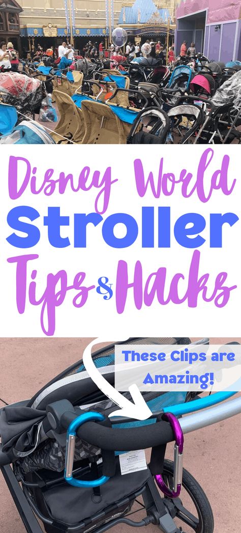 Strollers At Disneyland, This Stroller Belongs To Disney, Disneyland Stroller Tips, Disney World Stroller Tips, Best Stroller For Disney World, Stroller Lights For Disney, Disney World Toddler Tips, Disney With Toddlers Tips, Best Double Stroller For Disney