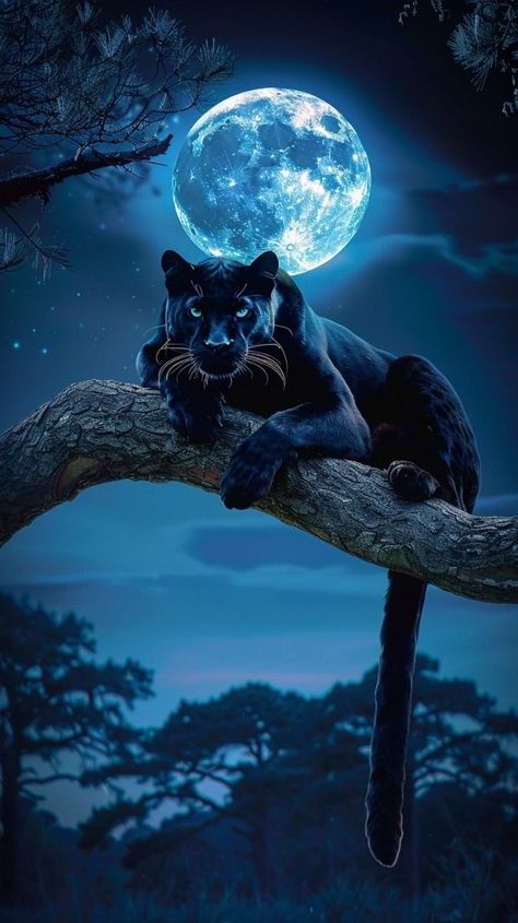 Fantasy Animal Art, Black Panther Cat, Tato Flash, Panther Pictures, Panther Cat, Wild Animal Wallpaper, Panther Art, Jungle Scene, Scary Animals