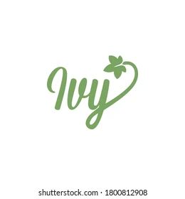 Ivy Name, Sarah Tattoo, Vine Logo, Free Monogram Fonts, Glowforge Projects, Leaf Vector, Ivy Vine, Ivy Leaves, Free Monogram