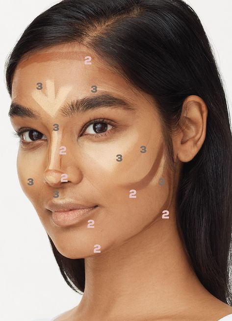 How to Contour and Highlight with Concealer | bareBlog by bareMinerals Contour And Highlight, How To Contour, Makeup Tutorial Foundation, How To Shade, Concealer Makeup, Cream Concealer, Diy Beauty Hacks, Laura Geller, Contour Makeup