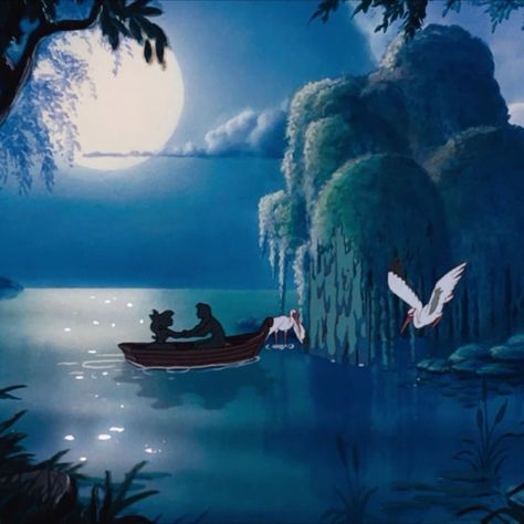 Disney Scenes Aesthetic, Old Disney Landscape, Old Disney Aesthetic Pfp, Disney Movies Scenes, Beach Princess Aesthetic, Disney Shows Aesthetic, Good Disney Movies, Disney Blue Aesthetic, Disney 2000s Aesthetic