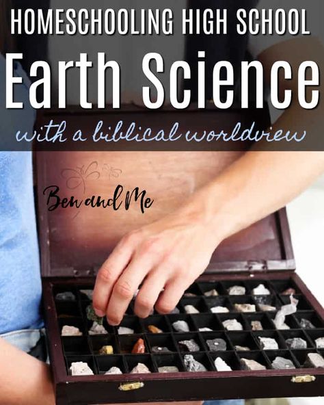 High School Earth Science, Earth Science Projects, Homeschooling High School, Earth Science Activities, Earth Science Lessons, Biblical Worldview, How To Start Homeschooling, High School Science, Homeschool High School