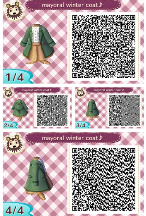 Animal Crossing New Leaf Qr Codes, Dress Qr Code, Animal Crossing Qr Codes, Acnl Qr Codes, Code Clothes, Animal Crossing 3ds, Animal Crossing New Leaf, Ac New Leaf, Dresses By Pattern