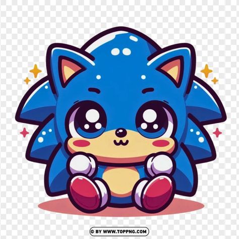 Sonic Chibi, Chibi Sonic, Sonic Kawaii, Cute Sonic, Hedgehog Drawing, Popular Cartoon Characters, Lps Custom, Sonic Sonic, Popular Cartoons