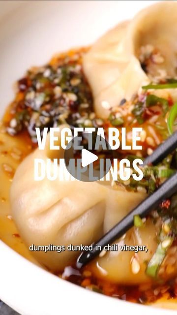 Rishi Nanavati on Instagram: "Steamed Vegetable Dumplings - literally the best things to exist. Dunken in chili oil or chili vinegar, it's a winner either way. These dumplings are filled with garlic, shallots, cabbage, carrots, and mushrooms. But you can use any vegetables you like! Edamame works really well too. These dumplings are also totally vegan! Full recipe is on my website, link is in my bio! Peace ✌🏽 #dumplings #dumplingsfordays #chinesedumplings #vegandumplings #steameddumplings" Vegan Dumplings, Vegetable Dumplings, Steamed Dumplings, Chinese Dumplings, Chili Oil, Edamame, Shallots, Website Link, Indian Food