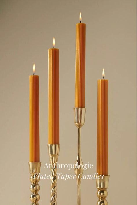 Anthropologie's Orange Fluted Taper Candles are the perfect addition to your Halloween decor, bringing a touch of warmth and elegance to any space. Their vibrant orange color and unique fluted design create a cozy, festive atmosphere, making them a stylish yet classy choice for your seasonal decor.

#HalloweenDecor #AnthropologieCandles #FallDecor #CozyHome #HalloweenStyle #ElegantDecor #FestiveCandles Anthropologie Fashion, Classy Halloween Decor, Classy Halloween, Anthropologie Style, Halloween Fashion, Taper Candles, Elegant Decor, Vibrant Orange, Best Products