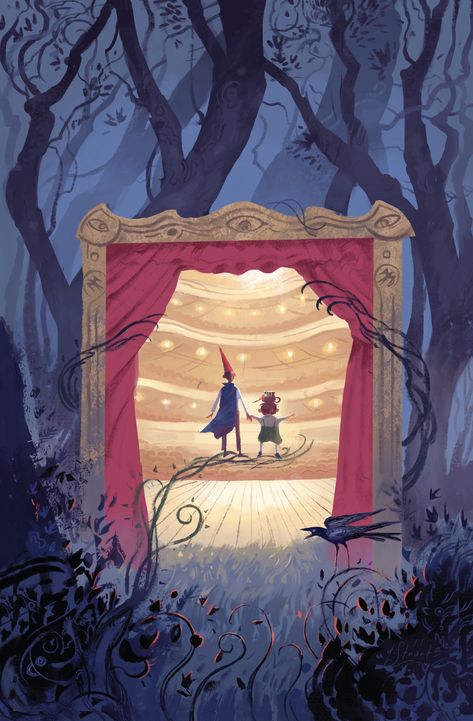 dean stuart Dean Stuart, Watercolour Ideas, Spoke Art, Boom Studios, The Land Of Nod, Amazing Artists, Art Album, Over The Garden Wall, Theatre Arts