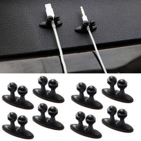 Car Clips, Peugeot 1007, Ferrari 488 Gtb, Dashboard Car, Volvo C30, Cable Holder, Cable Clips, Organized Life, Foose