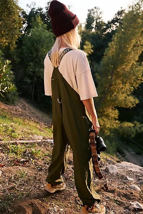 Hit The Hills Overalls | Free People Free People Overalls, Overalls Outfits, Pocket With Zipper, Free People Movement, Fp Movement, The Hills, Post Workout, Boho Clothing, Small Bust