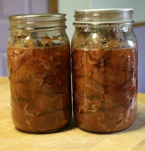 Canning Venison Canned Deer Meat, Canning Venison, Canned Venison, Canning Meat, Easy Canning, Pressure Canning Recipes, Deer Recipes, Food Preserving, Ground Venison