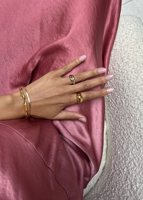 Missoma Gold Rings for Stacking #Ringstack #GoldJewlery #Missoma Stackable Rings Silver, Ring Stack, Ring Stacking, Stackable Rings, Stacking Rings, Gold Rings, Jewelry Design, Ring, Silver