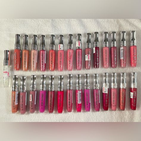 This Is A Whole Set Of 29 Lip Glosses With A Variety Of Colors Ranging In Pinks To Nudes. They Are Moisturizing And Long Wear. All Brand New!!! La Colors Lipgloss, Rimmel Bronzer, Rimmel Cappuccino Lipliner, Rimmel Lip Gloss, Rimmel Makeup, Rimmel London Lip Liner, Rimmel Stay Matte, London Wonders, London Makeup