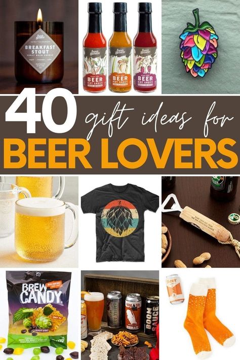 Pour yourself a pint and shop our list of creative gifts for beer lovers! The hop-heads on your Christmas list will love these unique gifts. Cheers! Beer Gifts Men, Beer Gifts For Men, Energy Drink Gift Ideas, Beer Present Ideas, Craft Beer Gift Ideas, Beer Related Gifts, Christmas Gifts For Beer Lovers, Beer Gift Ideas, Beer Christmas Gifts