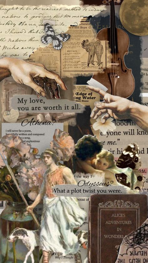 athena and the odyssey #athena #odysseus #greek #greekart #statue #darkachedmia #flowers #paper #alice #books #aesthetic #pretty #inspo #shuffles # Greek Odyssey Aesthetic, The Aeneid Aesthetic, The Odyssey Aesthetic, Odysseus Aesthetic, Romanticising College, Odysseus Art, Odyssey Aesthetic, Atsv Oc, Ellie Miller