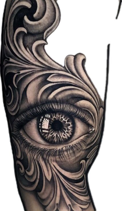 Inside Of Arm Tattoo, Heaven Tattoos, Realistic Tattoo Sleeve, Tattoo Inspiration Men, Realistic Tattoo, Hand Tattoos For Guys, Eye Tattoo, Arm Tattoos For Guys, Tattoo Sleeve