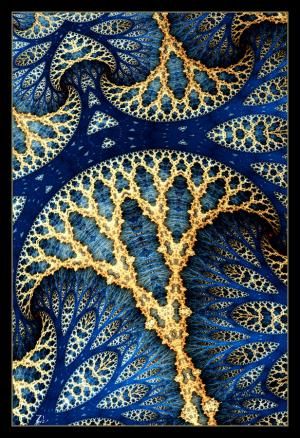 Blog Pictures, Piece Of Art, Color Textures, Fractal Art, Blue And Gold, Textures Patterns, Islamic Art, Textile Art, Color Inspiration