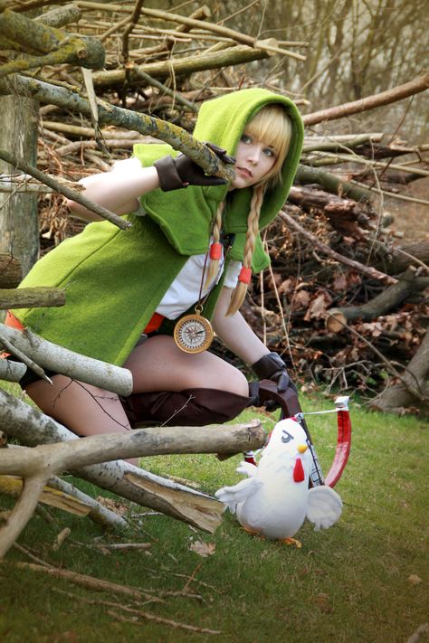 Linkle Cosplay, Rika Chan, Link Costume, Legend Of Zelda Characters, Hyrule Warriors, Halloween 2024, Metroid, Shoot Ideas, Legend Of Zelda