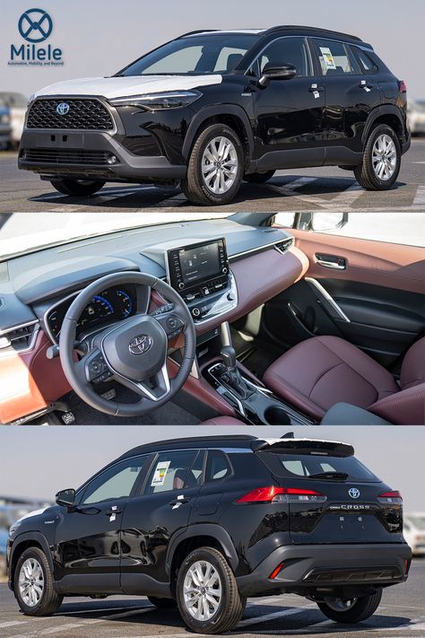 (LHD) TOYOTA COROLLA CROSS LIMITED 1.8P HEV AT MY2023 – BLACK Toyota Corolla Cross 2023, Sigma Lifestyle, Toyota Subaru, Toyota Corolla Cross, Vision Board Images, New Suv, First Car, Jet Ski, Range Rover Sport