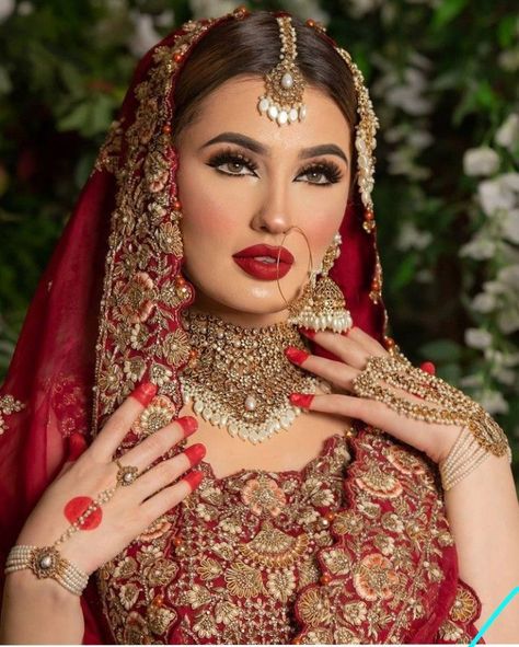 Get the Perfect Wedding Makeup look for your big day Lehenga Designs 2023, Red Reception, Perfect Wedding Makeup, Asian Wedding Dress Pakistani, Wedding Eye Makeup, Pakistani Bridal Makeup, Wedding Halls, Red Bridal Dress, Bridal Lehenga Designs