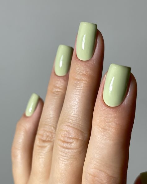 Moments for self-care and zen: cool matcha vibes only 🍵💚 #622 “Me Time” is the soothing green you didn’t know you needed, bringing a sense of calm to your everyday hustle. Perfect for quiet moments at home or weekend nature escapes. And what are your associations with this color? Nails painted by @pro.nails.lab 🌱 Matcha Nail Color, Nail Colors Pastel, Matcha Nail, Matcha Green Nails, Dip Nail Colors, Pro Nails, Nails Painted, Color Nails, Dipped Nails