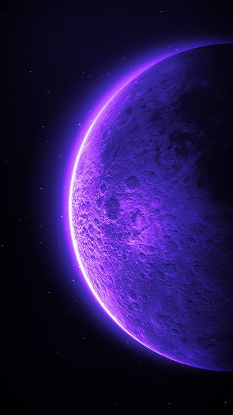 Purple Galaxy Space Wallpaper, Purple Moon Wallpaper Iphone, Purple Vibe Wallpaper, Purple Planet Wallpaper, Galaxia Aesthetic, Purple Space Wallpaper, Purple Moon Wallpaper, Purple World, Purple Planet