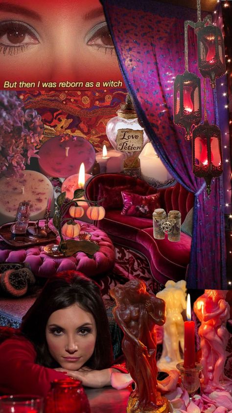 the love witch aesthetics ❤️‍🔥💋 #witch #lovewitch #witchy #whimsigoth #whimsical #vintage #red #pink #movie #film #characteraesthetic 90s Charmed Aesthetic, The Live Witch Aesthetic, The Love Witch Movie Stills, Pink Whimsigoth Aesthetic, The Love Witch Room, The Love Witch Art, Twitches Movie Aesthetic, Love Witch Wallpaper, The Love Witch Outfits