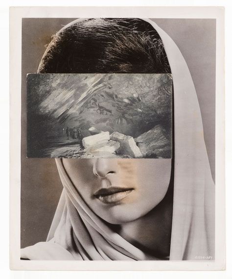 Kensuke Koike, Transformation Photography, John Stezaker, Distortion Photography, Collage Portrait, Artist Models, 3d Drawings, Collage Illustration, Vintage Collage