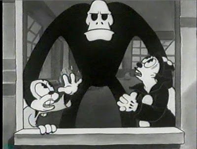 Fleischer studios villain Fleisher Studios, 1930s Cartoons, School Cartoon, Oswald The Lucky Rabbit, Model Sheet, Betty Boop Cartoon, Ink Blot, Retro Cartoons, Animation Reference