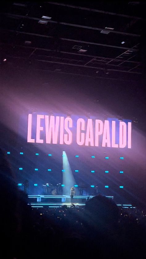 Lewis Capaldi Wallpaper, Lewis Capaldi Concert, Lewis Capaldi Poster, Lewis Capaldi Aesthetic, Lewis Capaldi, Dream Concert, Concert Aesthetic, Concert Fits, Concert Tickets