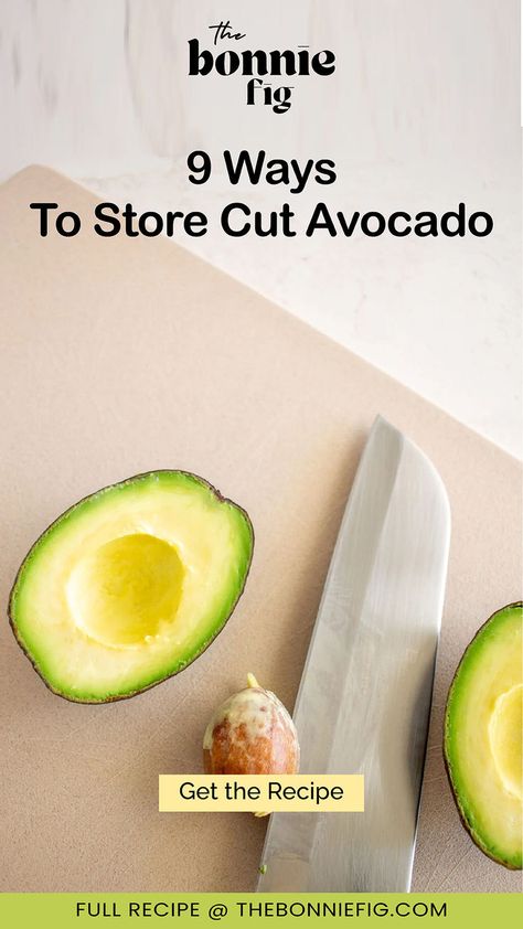 Unlock the secrets of storing cut avocado with our Simple Food Guide! Discover the best methods to keep your avocado fresh and flavorful after cutting, ensuring you always have ripe avocado on hand for your favorite recipes. From lemon juice to airtight containers, learn how to preserve this versatile fruit with ease. Say goodbye to brown avocados and hello to fresh, vibrant slices every time! Cut Avocado, Avocado Muffins, Freeze Avocado, How To Cut Avocado, Recipe Thanksgiving, Sliced Avocado, Avocado Plant, Thanksgiving Recipe, Recipe Dinner