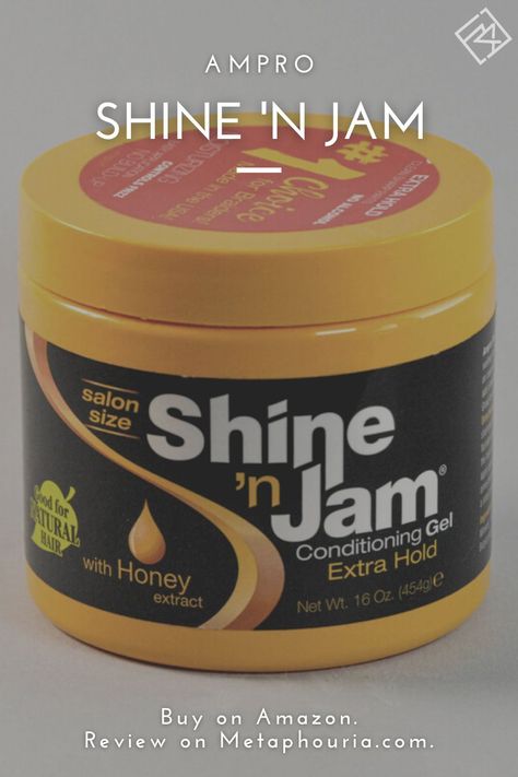 Have you tried Shine 'n Jam by Ampro yet? If not, then tap this pin to buy this product directly from Amazon. And if you have then let us know what you thought of it by leaving your review that's based on hair type, on metaphouria.com. When you tap this Amazon affiliate link, we will make a profit from your purchase with no extra charge to you. #productreview #shinenjam #ampro #gel #naturalhairproducts #metaphouria Shine N Jam, Natural Hair Community, Coily Hair, Frizz Control, Hair Gel, Type 4, Have You Tried, Natural Hair Care, Hair Products