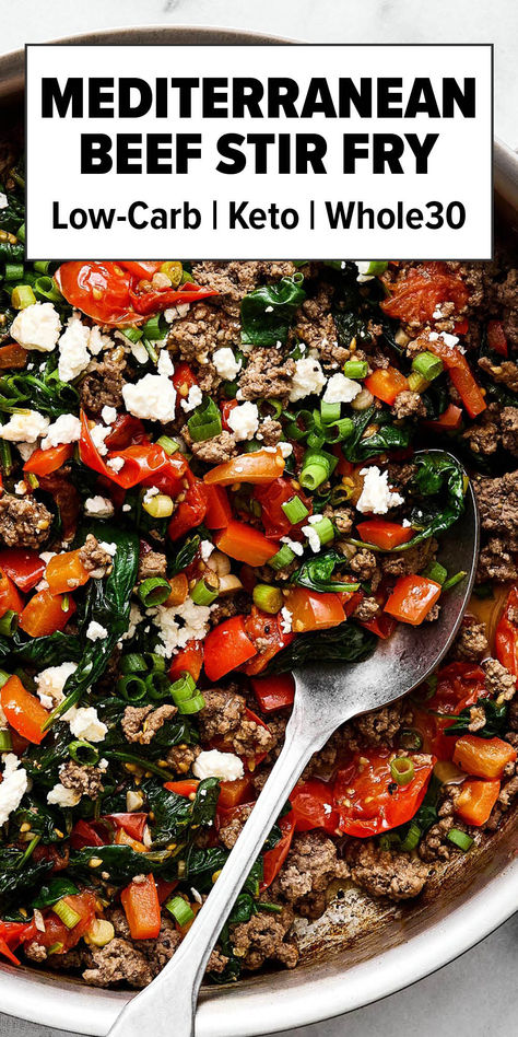 Healthy ground beef stir fry recipe Paleo Dinner With Ground Beef, Skinnytaste Recipes Ground Beef, Ground Beef Recipe Low Carb, High Protein Low Carb Beef Recipes, Healthy Ground Beef Bowl Recipes, Whole 30 Stir Fry Recipes, Ground Beef Recipes For Dinner Whole 30, Healthy Easy Beef Recipes, High Protein Keto Dinner