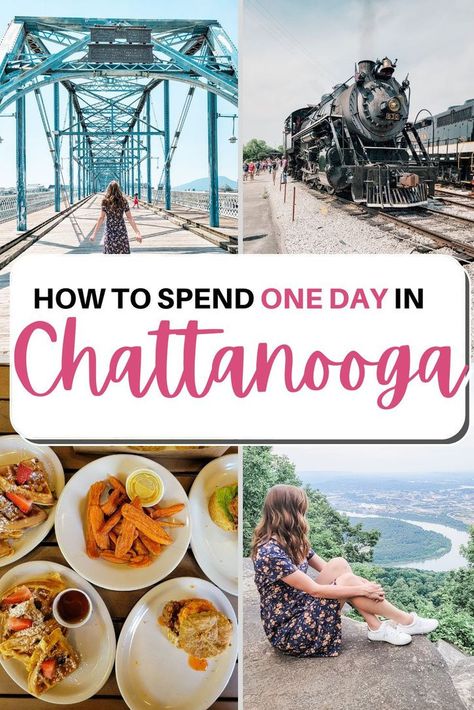 Chattanooga Itinerary, Chattanooga Tennessee Restaurants, Downtown Chattanooga, Tennessee Travel, Lookout Mountain, Tennessee River, Tennessee Vacation, Chattanooga Tennessee, Mountain Travel