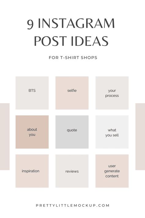 9 Ideas to Post on Instagram for Product Based Businesses - Pretty Little Mockup Ideas To Post On Instagram, Easy Small Business Ideas, Easy Business Ideas, Profitable Small Business Ideas, To Post On Instagram, Instagram Post Ideas, Starting Small Business, Instagram Username Ideas, Posts On Instagram