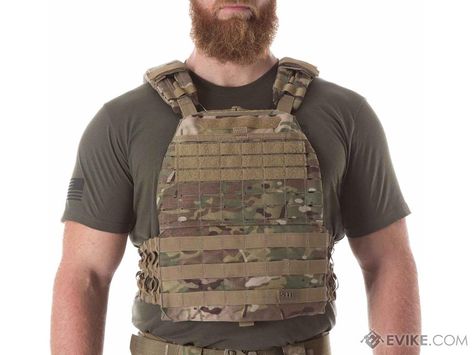 5.11 Tactical TacTec Plate Carrier (Color: Multicam) 5 11 Plate Carrier, Fbi Training, 511 Tactical, Plate Carrier Vest, Armor Vest, Armor Plate, Long Relationship, Plate Carrier, Training Academy