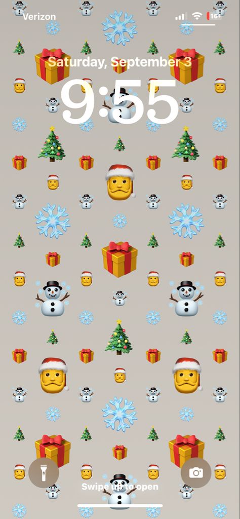 Iphone Emoji Wallpaper Backgrounds, Christmas Emoji Wallpaper, Ios 16 Emoji Lockscreen, Christmas Wallpers Iphone, Ios 16 Emoji, Christmas Aesthetic Iphone, Lockscreen Christmas, Ios16 Wallpaper, Emoji Wallpapers