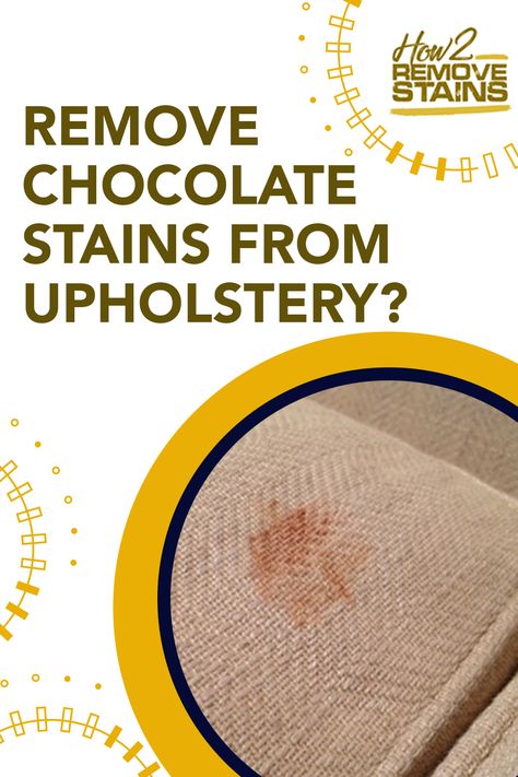 Chocolate Stain Remover, Sofa Stains How To Remove, Chocolate Couch, Removing Chocolate Stains, Clean Apartment, Tidy Mom, Cream Furniture, Remove Water Stains, Chocolate Stains