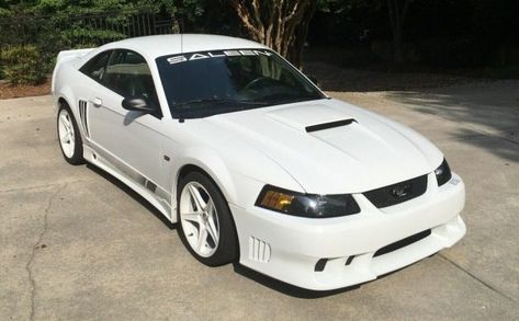 Does this supercharged Saleen look like a bargain muscle car to you? #Ford, #Mustang, #Saleen 2002 Mustang, 2004 Mustang, Ford Mustang Saleen, 2002 Ford Mustang, New Edge Mustang, Saleen Mustang, 2001 Ford Mustang, Gmc Suv, Gmc Trucks Sierra