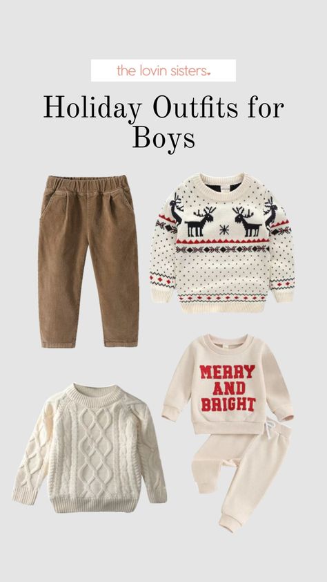 Baby Boy Holiday Outfit, Outfits For Boys, Holiday Outfit, Favorite Products, Merry And Bright, Holiday Outfits, Boy Outfits, Baby Clothes