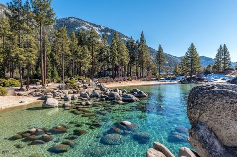 10 Best Beaches in Lake Tahoe - Which is the Prettiest Beach in Lake Tahoe? – Go Guides Fall Weekend Trip, Lake Tahoe Beach, Fall Weekend Getaway, Lake Tahoe Summer, Prettiest Beach, Taos Ski Valley, Lake Tahoe Vacation, Tahoe Nevada, Lake Tahoe Nevada