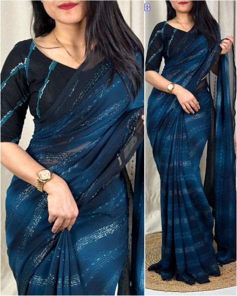 🌷Saree Collection🌷 𝐆𝐞𝐨𝐫𝐠𝐞𝐭𝐭𝐞 𝐒𝐩𝐫𝐚𝐲 𝐏𝐫𝐢𝐧𝐭 𝐒𝐚𝐫𝐞𝐞 𝐖𝐢𝐭𝐡 𝐈𝐧 𝐁𝐮𝐢𝐥𝐭 𝐅𝐮𝐫𝐫 𝐚𝐧𝐝 𝐓𝐡𝐫𝐞𝐚𝐝 𝐖𝐨𝐫𝐤🍃 * Saree Saree fabric : georgette Saree work : Spray print Saree length : 5.5 meter Blouse(Unstitch) Blouse Fabric : Blooming Georgette Blouse Length : 0.80 MTR 𝐑𝐚𝐭𝐞 : 𝟐𝟓𝟓𝟎/- . To Join What's Up Group-https://chat.whatsapp.com/LNBy1EGpoy90IPNPTvIiDv . 𝐑𝐞𝐬𝐞𝐥𝐥𝐞𝐫 𝐩𝐥𝐞𝐚𝐬𝐞 𝐜𝐨𝐧𝐭𝐚𝐜𝐭 𝐭𝐡𝐢𝐬 𝐍𝐮𝐦𝐛𝐞𝐫 - 𝟗𝟔𝟏𝟏𝟏𝟑𝟒𝟒𝟎𝟎 . CLICK HERE TO ORDER 👇 Visit our website - https://www.griiham.in/products/georgette-spray-print-saree-with-... Blouse Design For Georgette Saree, Onam Outfits, Spray Print, Saree Work, Saree Georgette, Silk Sarees Online Shopping, Alaska Fashion, Fashion Sarees, Saree Poses