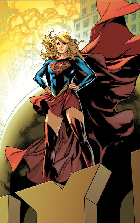 SUPERGIRL #27 VARIANT Super Girl Comic, Supergirl Comic Art, Supergirl Dc Comics, Supergirl Art, Supergirl Superman, Supergirl Comic, Dc Comics Girls, Supergirl Dc, Univers Dc