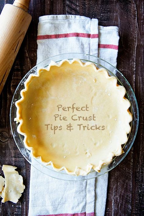 Perfect Pie Crust Recipe Tips and Tricks Perfect Pie Crust Recipe, Pie Crust Recipe, Perfect Pie Crust, Pie Crust Recipes, Perfect Pies, Sweet Pie, Savory Pie, S'mores, Crust Recipe