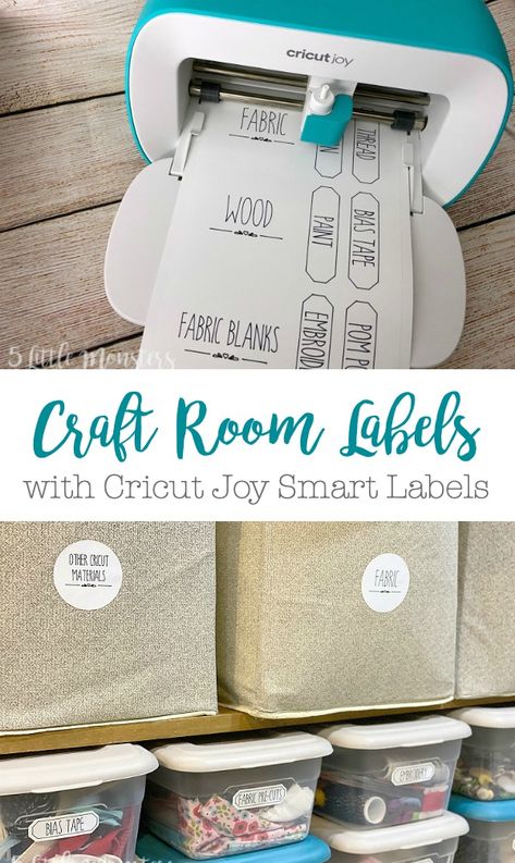 Craft Room Labels, Labels Cricut, Craft Supply Labels, Cricut Labels, Labels With Cricut, Cricuit Joy, Cricket Joy Projects Craft Ideas, Cricket Joy, Circuit Joy