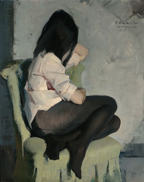 Felix Revello de Toro, 1926 | Figurative / Portrait painter | Tutt'Art@ | Pittura • Scultura • Poesia • Musica Liz Gribin, Milt Kobayashi, Arte Indie, Arte Inspo, Wow Art, Ap Art, Figurative Art, Figure Painting, Pretty Art