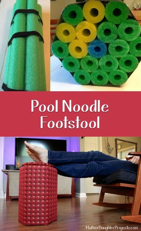 7 ways to diy a pool noodle, crafts, diy, home decor, pool designs Noodles Ideas, Pool Noodle Crafts, Diy Luminaire, Mother Daughter Projects, Diy Blanket Ladder, Cheap Backyard, Pool Noodle, Floral Arrangements Diy, Pool Noodles