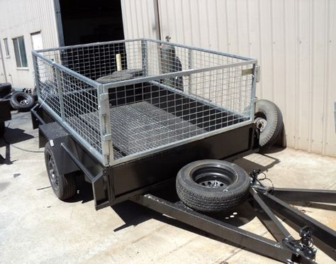 Tiny Home Shed, Cage Trailer, Hauling Trailers, Trailer Light Wiring, Cool Welding Projects, Wooden Dog Crate, Kayak Trailer, Off Road Trailer, Metal Workshop