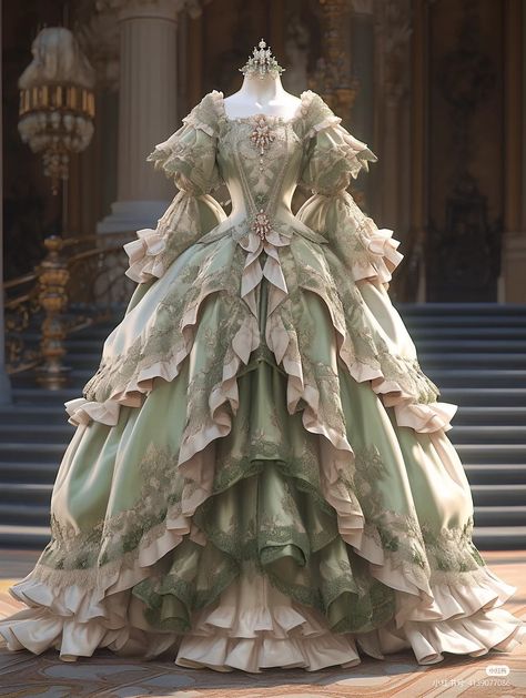 1700 Ball Gowns, 1900 Dress Gowns, Fantasy Victorian Dress, 1600 Dresses Gowns, Old Princess Dresses Ball Gowns, Renisance Dresses Gowns, Ball Gown 1800, Old Timey Dresses Ball Gowns, Royal Clothes Women